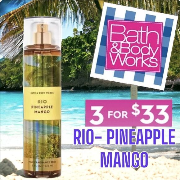 Bath and Body Works - Rio- Pineapple Mango - Picture 1 of 5